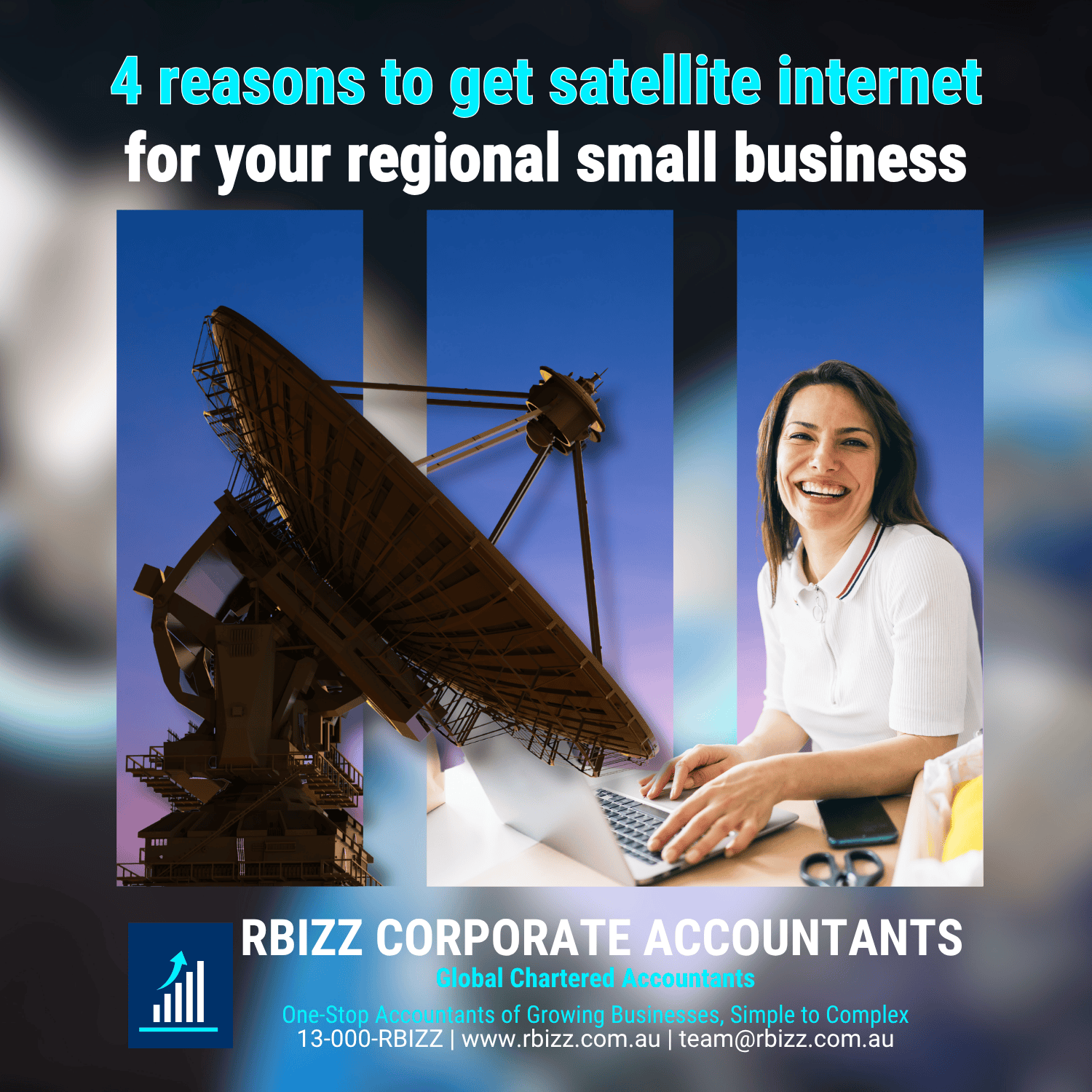4 reasons to get satellite internet for your regional small business